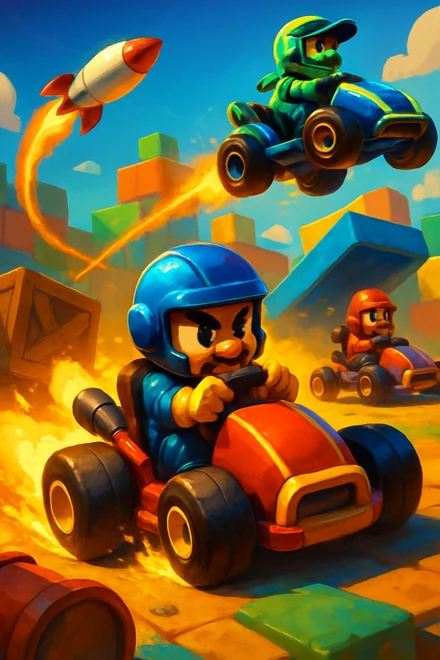 Smash Karts key art