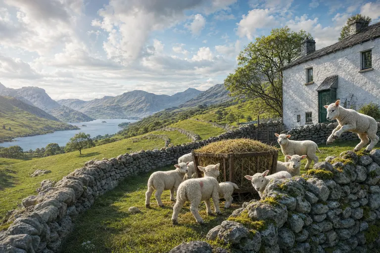Fold Yard Lambs cover art